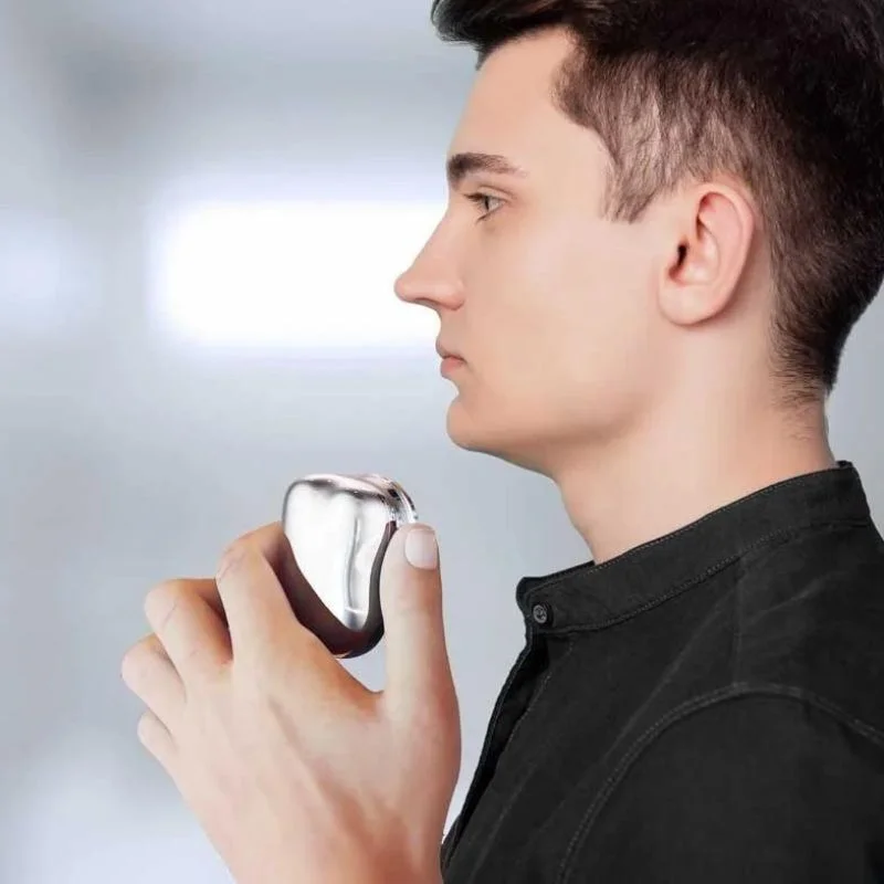 Electric Travel Shaver USB Pocket Mini Groomer Lightweight - Image 5