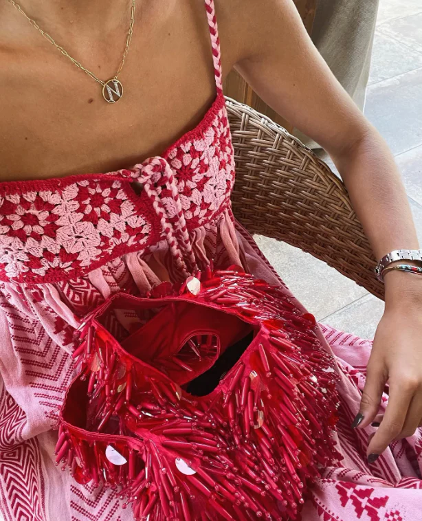 Elegant A-Line White Maxi Dress for Women with Romantic Details - Perfect for Summer Occasions - Image 4