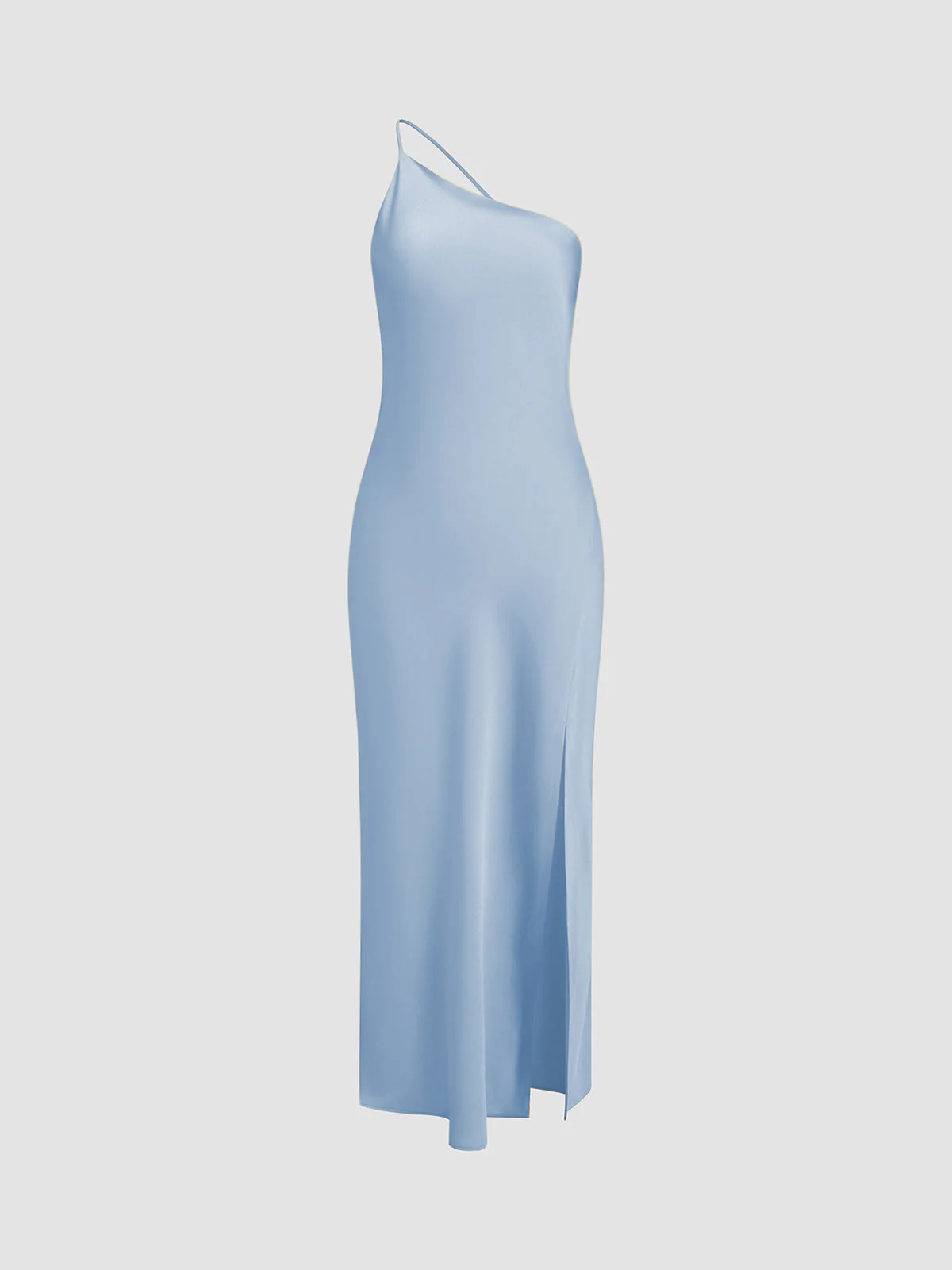 Elegant Backless Black Maxi Dress for Women, Open Shoulders Satin Long Dress for Special Occasions - Image 11
