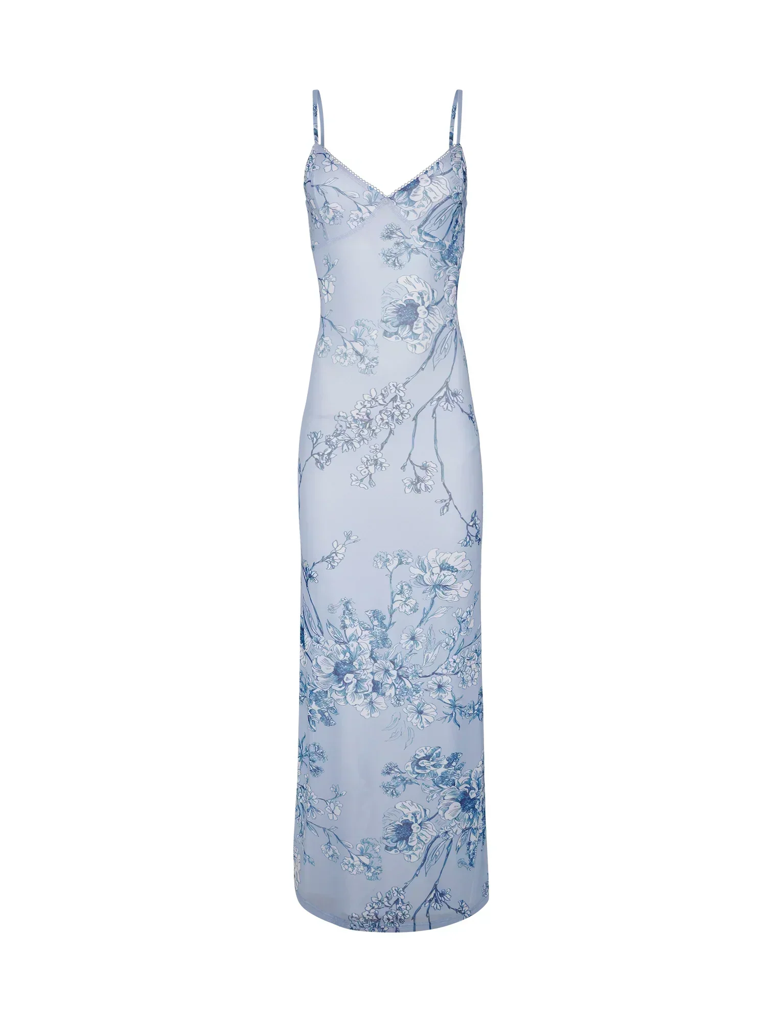 Elegant Floral Lace Dress for Women - Flattering Silhouette, Ideal Wedding Guest and Formal Dress, Lightweight Comfort - Image 5