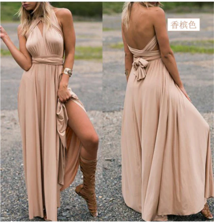 Elegant Floral Maxi Dress for Women - Flattering Wrap Design, Comfortable Fabric, Versatile Long Dress for Any Occasion - Image 12