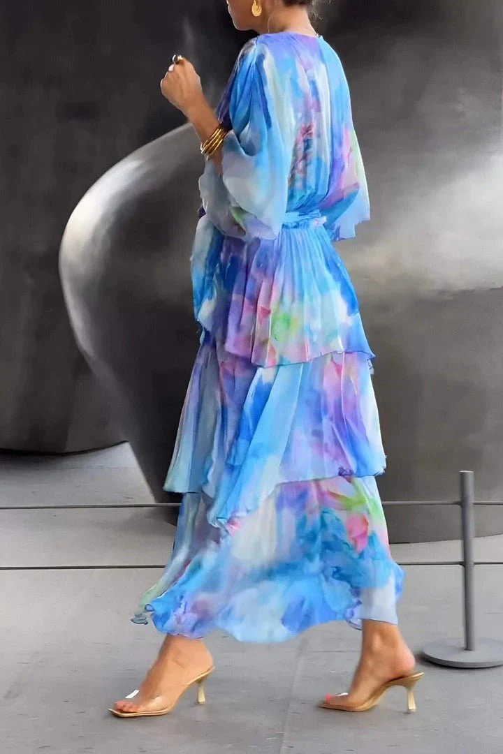 Elegant Maxi Dress for Women, Flowing Summer Dress for All Occasions, Chic and Comfortable Fit - Image 3