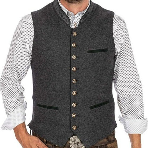 Elegant Men's Vest for Formal and Festive Occasions, Stylish Design for Versatile Wear - Image 6