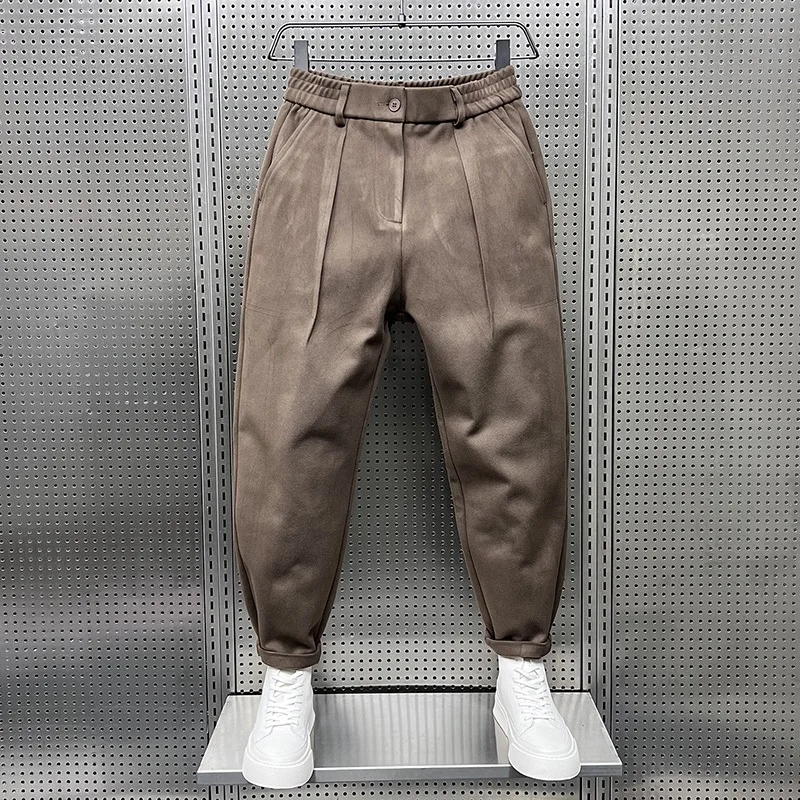 Elegant Mottled Men's Pants, Premium Fabric, Modern Fit, Versatile Style for Casual and Formal Wear - Image 10