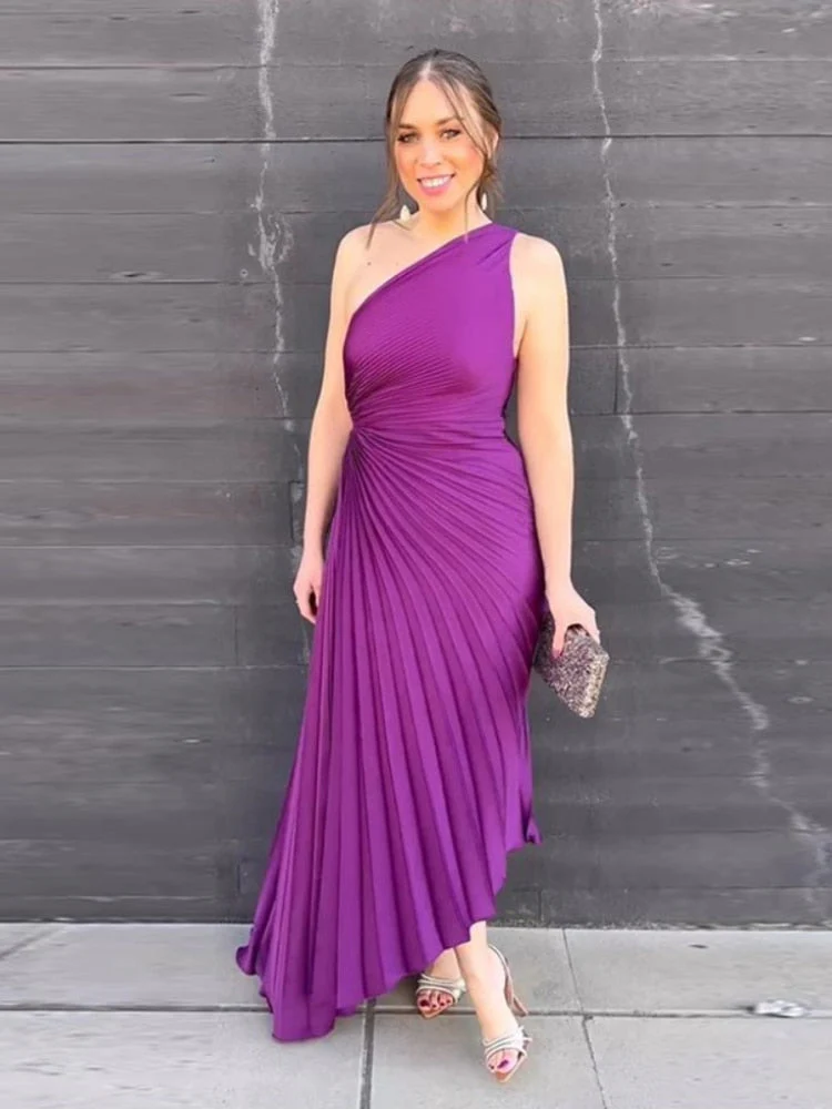 Elegant White Satin Midi Dress for Women, Timeless Design for Parties and Special Occasions - Image 14