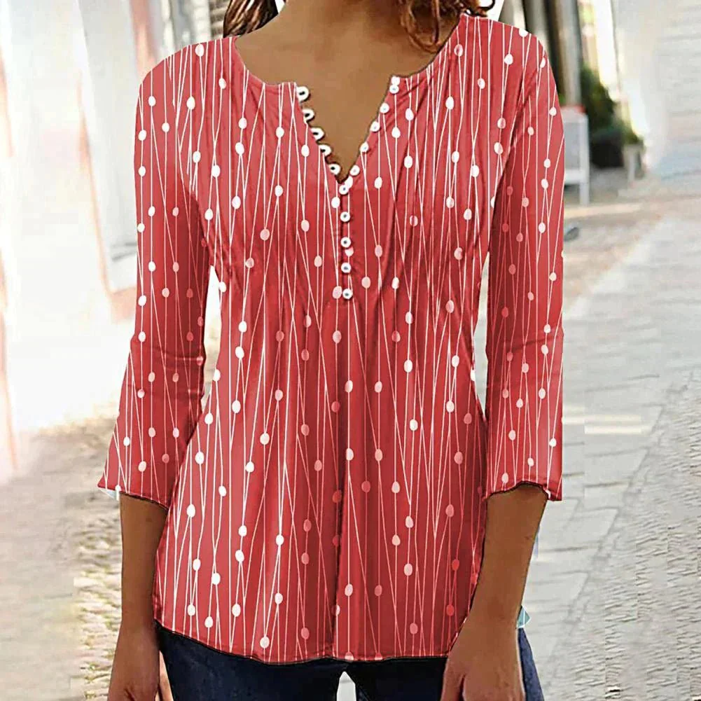 Elegant Women's V-Neck White Blouse, Lightweight and Comfortable Spring Top for Casual or Formal Occasions - Image 8