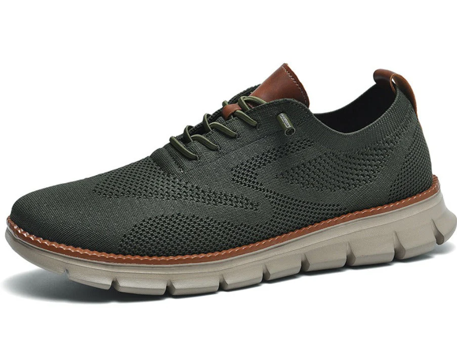 Elite Orthopedic Sneakers in Genuine Leather with Memory Foam Insoles, Lightweight Breathable Design for All-Day Comfort - Image 7