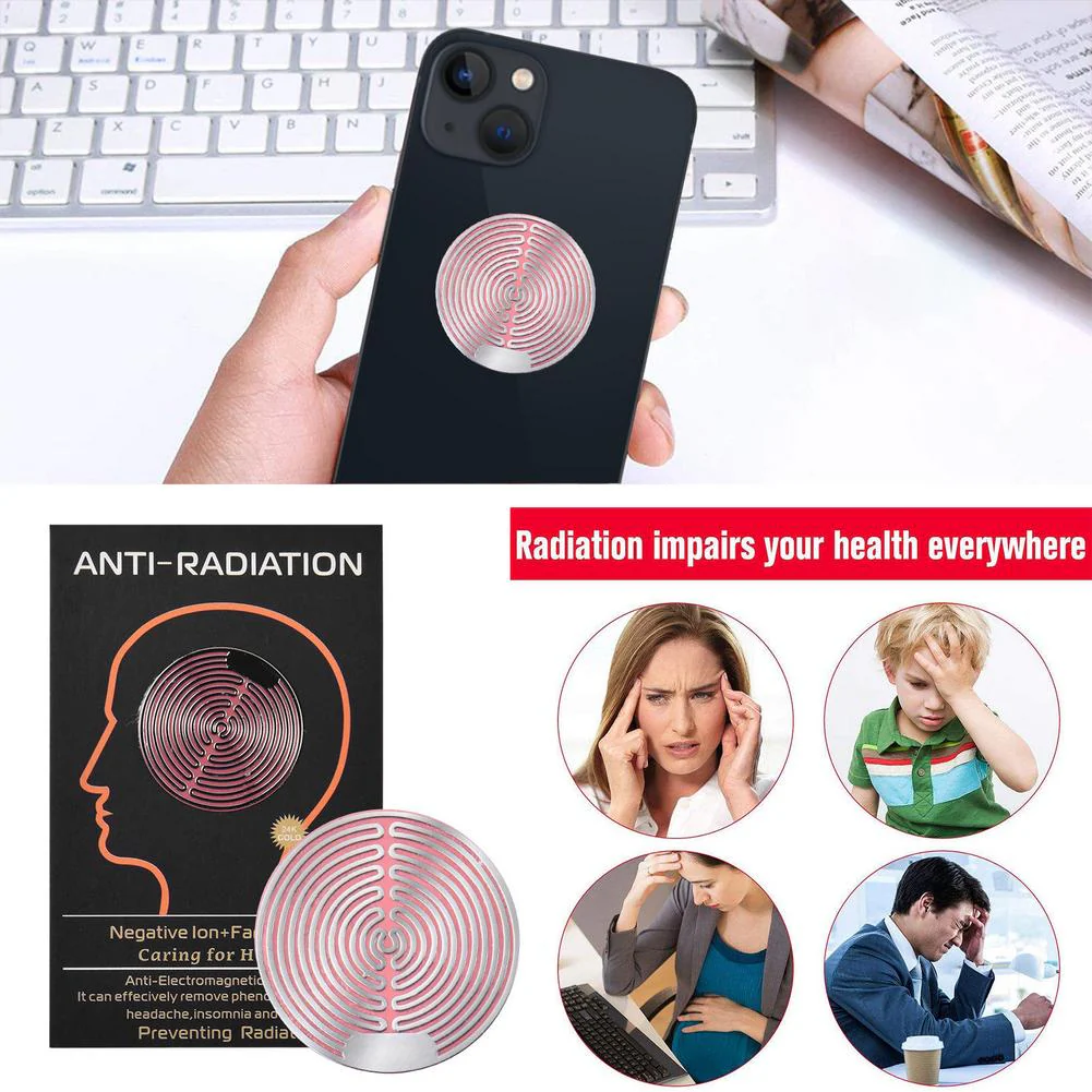 EMF Protection ANTI-Radiation Stickers for Cell Phones, Laptops, iPads, All Devices - Image 3