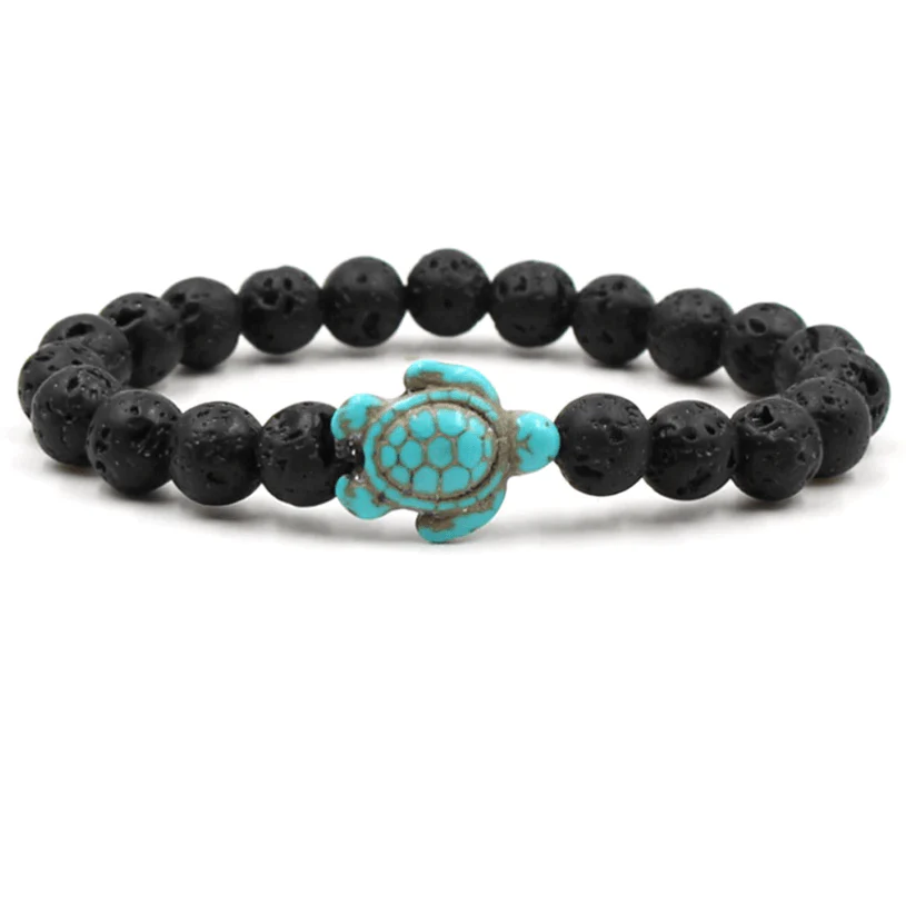 Empowering unisex gemstone bracelet – elastic design, zinc alloy, for beach outings - Image 17