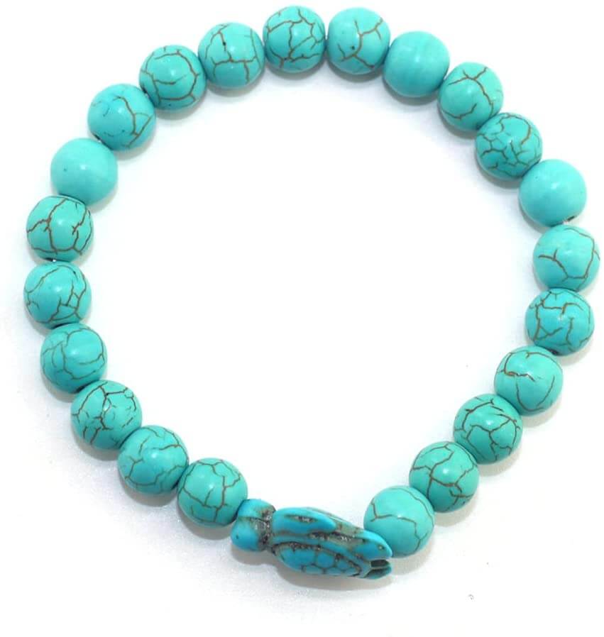 Empowering unisex gemstone bracelet – elastic design, zinc alloy, for beach outings - Image 7