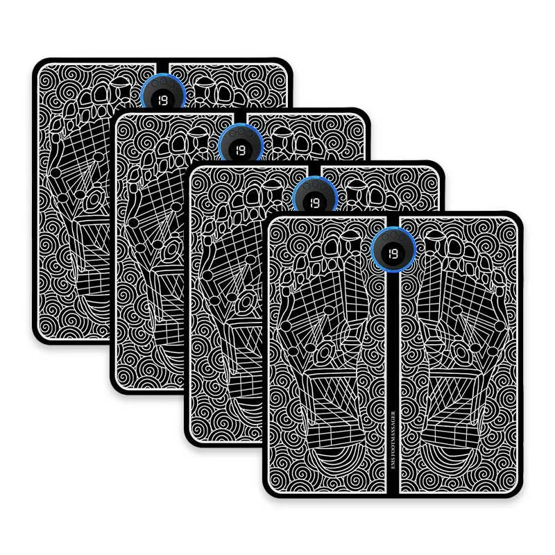 EMS Acupoints Massage Foot Mat Pain Relief Pad Home - Image 20