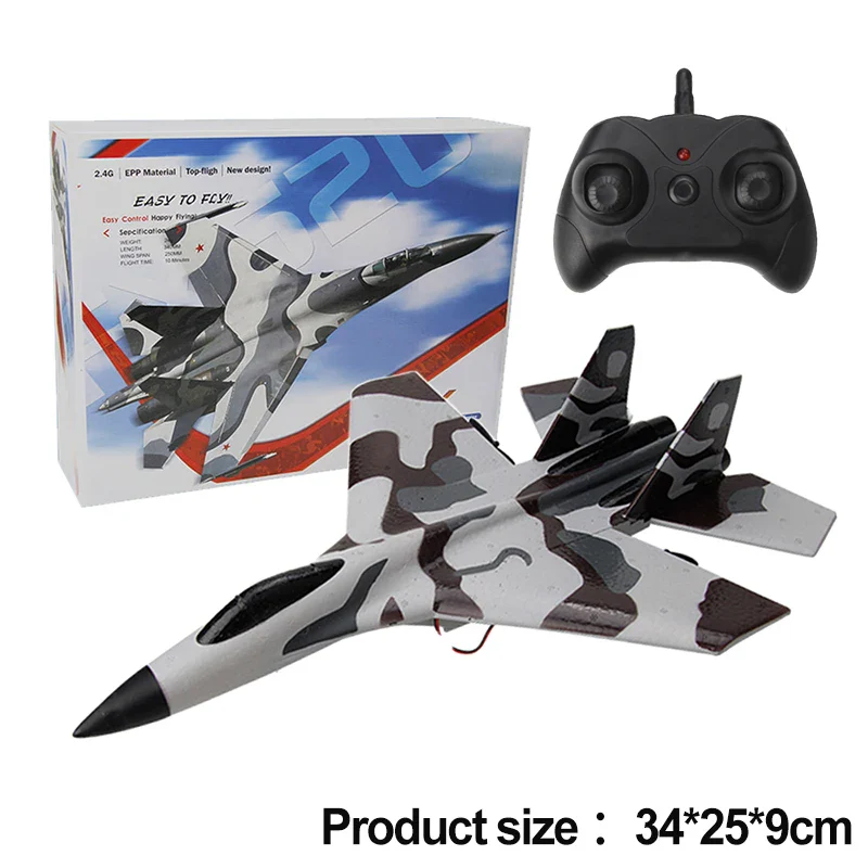 EPP Remote Control SU-35 Fighter Plane - 2.4G Glider Aircraft for Kids, Easy to Fly Toy - Image 9