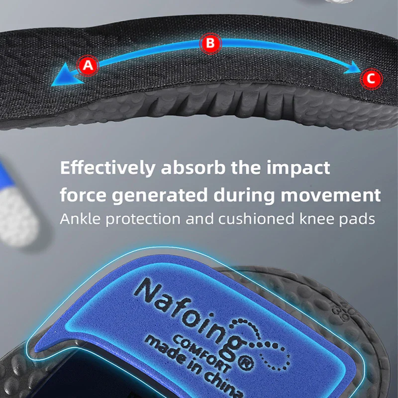 EVA Insoles Shock Absorbent Cushion Orthotic Insole Back To School 2025 Breathable Comfort - Image 3