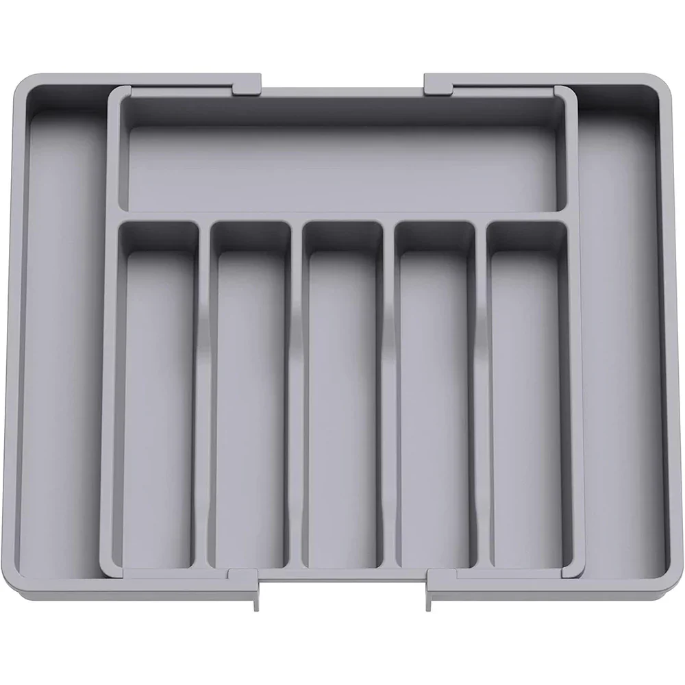Expandable Silverware Tray Organizer – Adjustable Cutlery Holder For Kitchen Drawers, Spring 2026 Trend, Space-Saving - Image 8