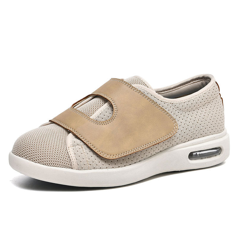 Extra-Wide Diabetic Shoes for Swollen Feet with Adjustable Velcro Straps and Breathable Mesh Upper - Image 4