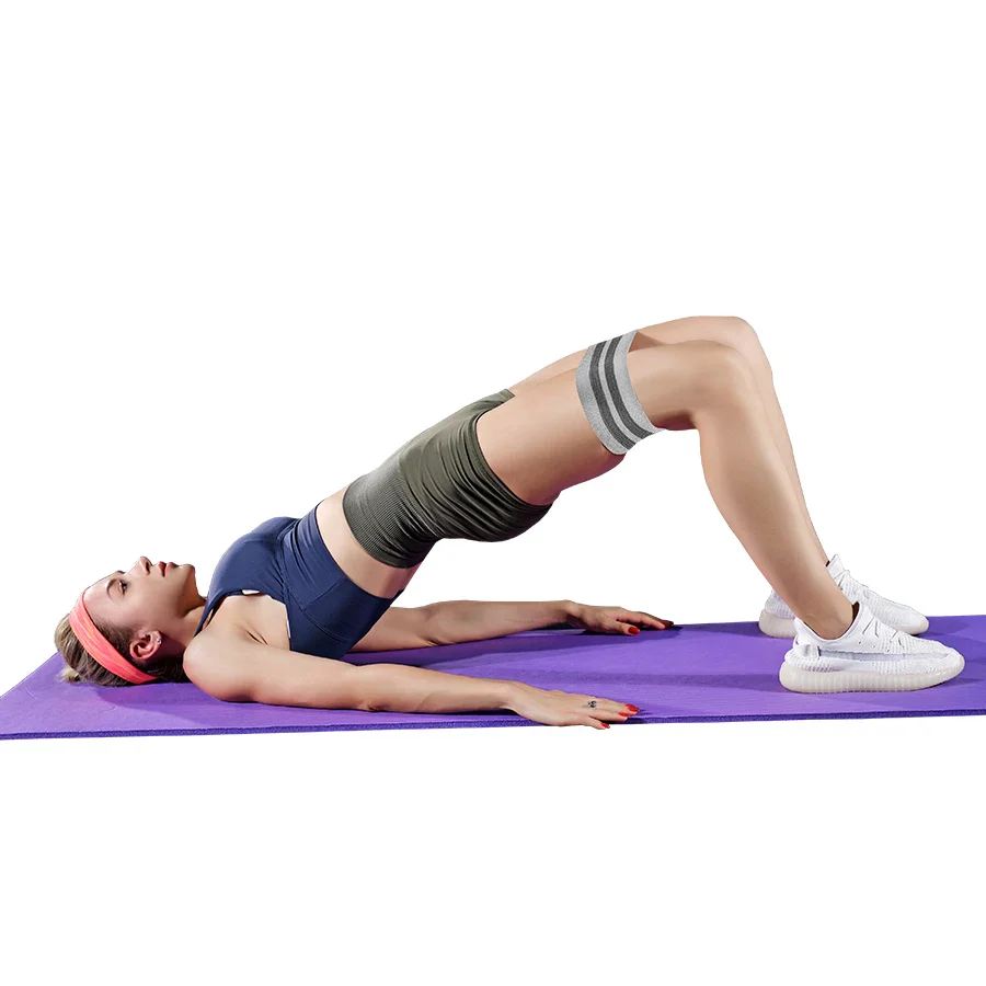Fabric Resistance Booty Bands for Glutes - Elastic Workout Strips, Fitness Equipment for Squats & Yoga - Image 6