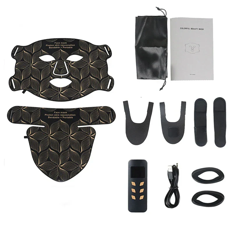 Facial LED Mask With Neck Red Light Infrared Therapy For Anti Aging Skin Rejuvenation Holiday Gifts 2026 - Image 10