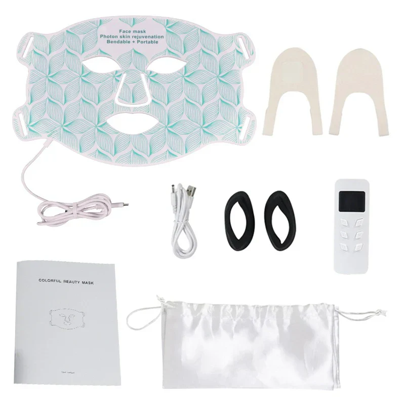 Facial LED Mask With Neck Red Light Infrared Therapy For Anti Aging Skin Rejuvenation Holiday Gifts 2026 - Image 8