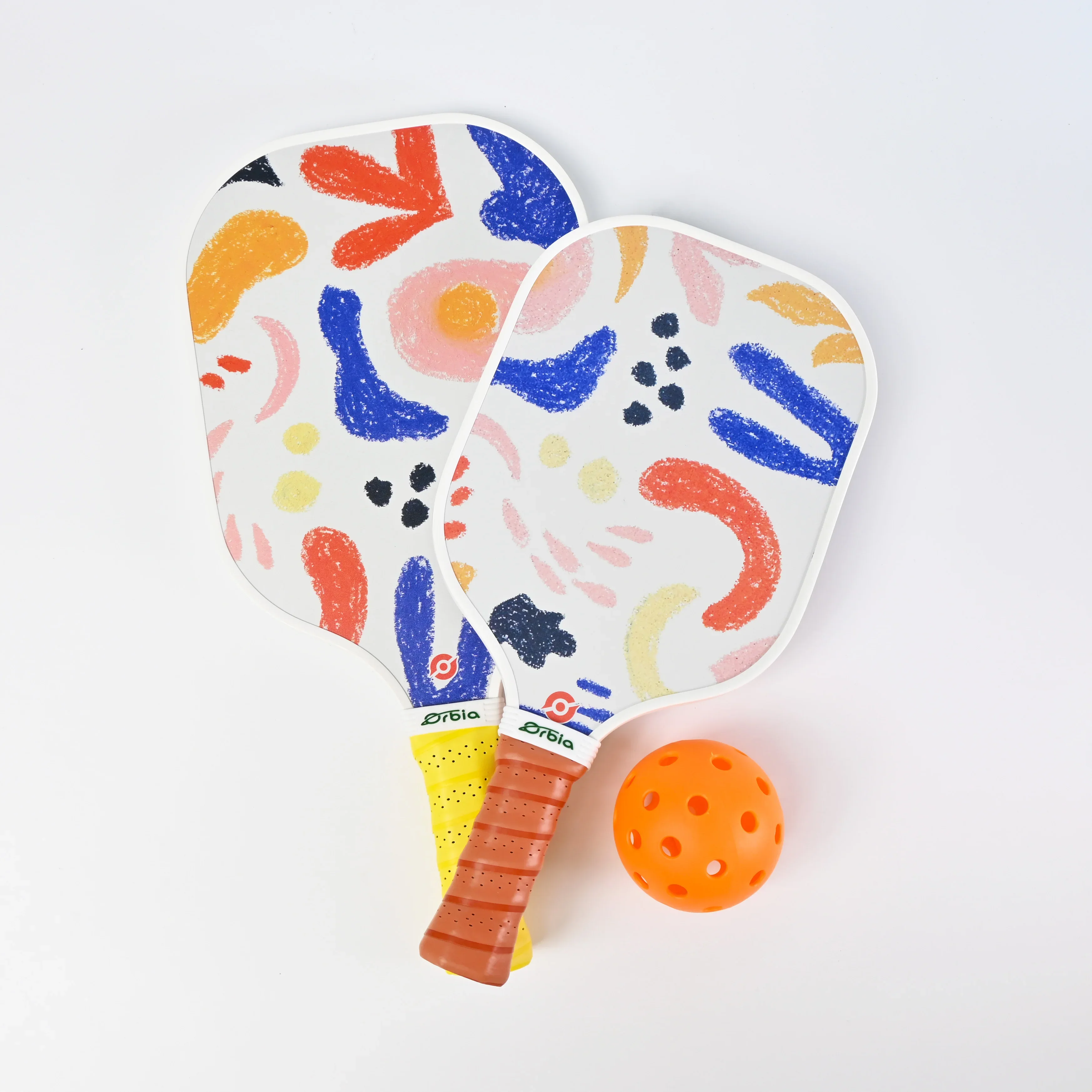 Family-Friendly Pickleball Paddle Set with Glass Fiber and Lightweight PP Core for Kids and Adults, Ideal for Outdoor Fun - Image 5
