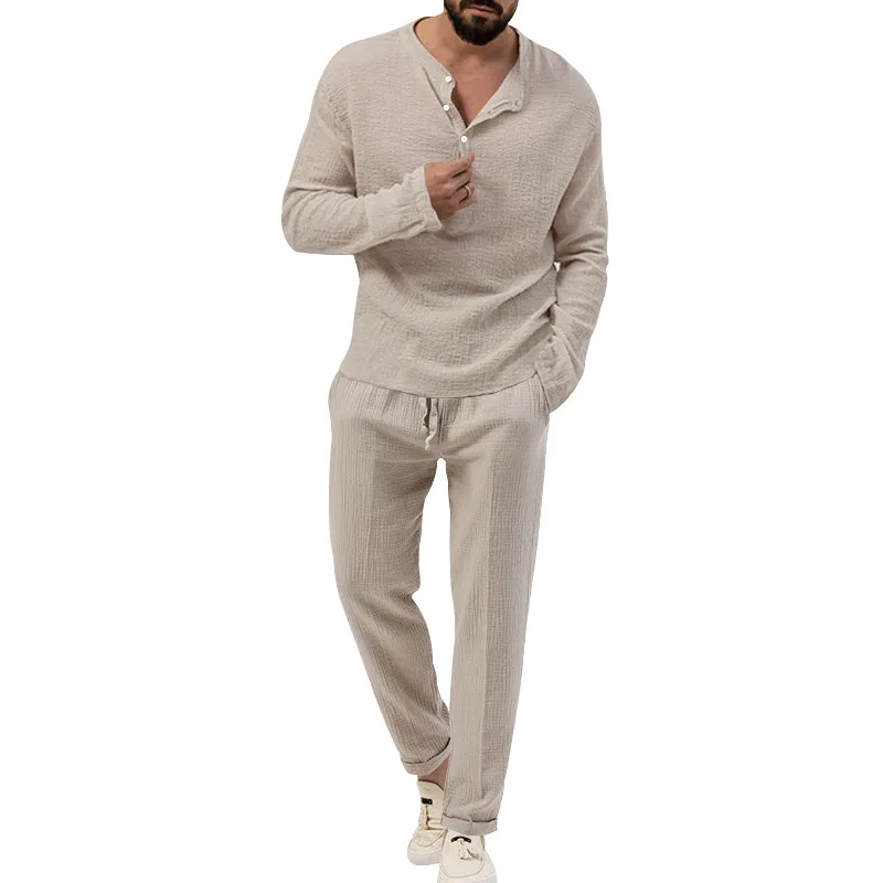 Fashion Casual Summer Men's T-Shirt & Shorts Set - Breathable Short Sleeve Beach Suit - Image 5