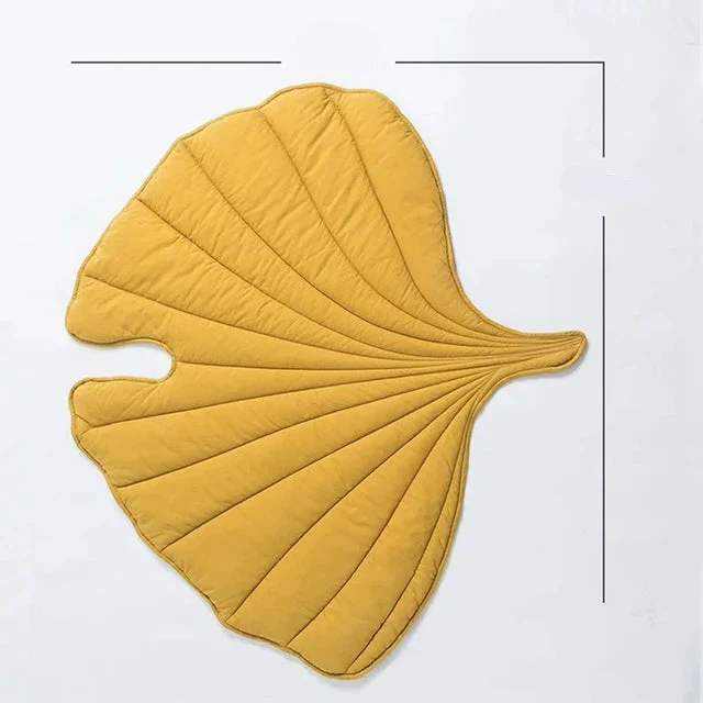 Fashion Creativity Leaf Heart Shaped Blanket Carpet for Child Pet Cat Dog Mat Home Decor - Image 7