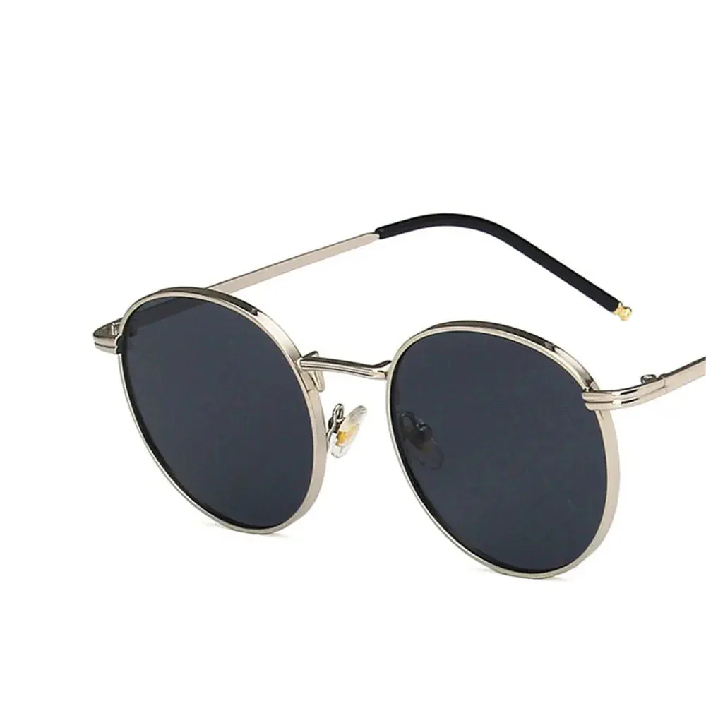 Fashion Glasses Fishing Metal Frame Round Sun Shades for Women and Men Eyewear - UV Protection - Image 6