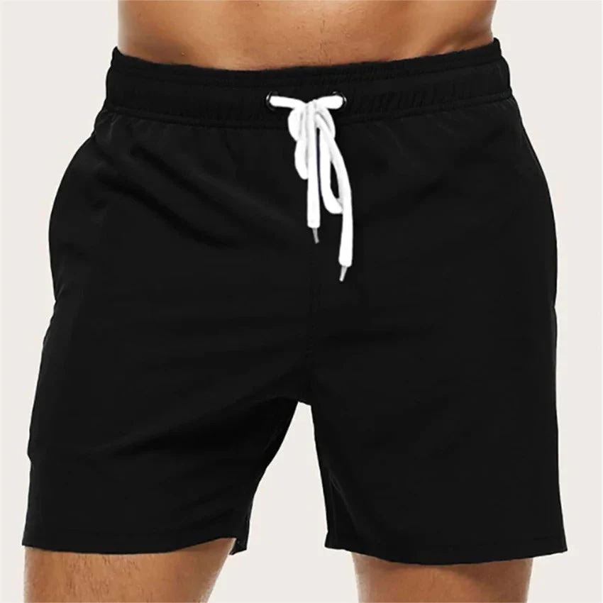 Fast-Drying Men's Swim Trunks with Elastic Waist, Comfortable and Versatile Bathing Suit for Swimming and Beach Activities - Image 10