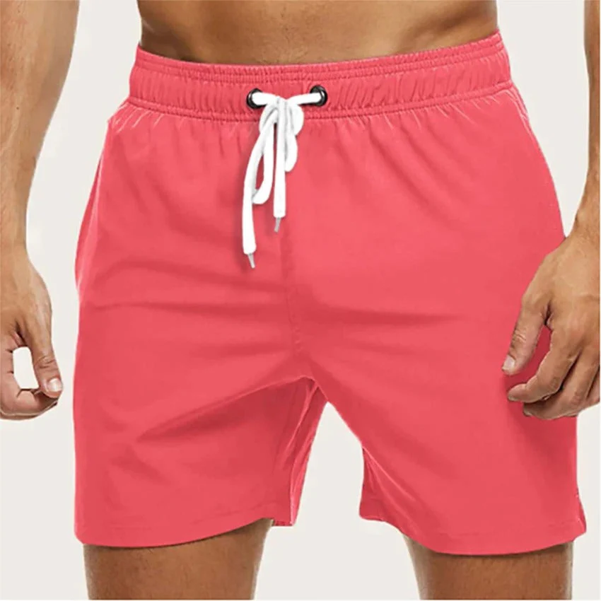 Fast-Drying Men's Swim Trunks with Elastic Waist, Comfortable and Versatile Bathing Suit for Swimming and Beach Activities - Image 13