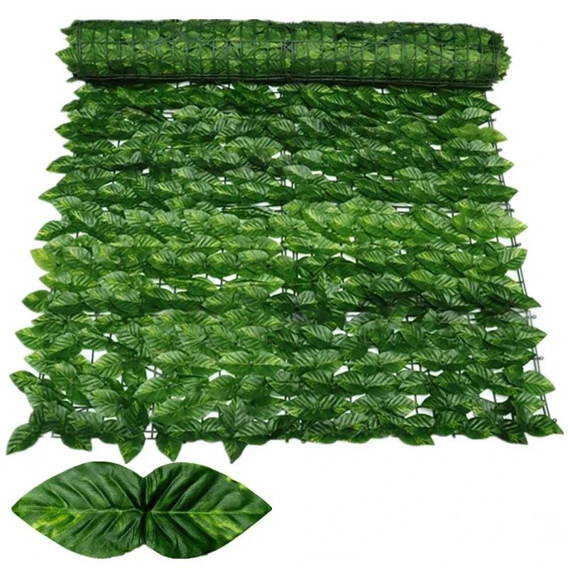Faux Ivy Privacy Screen Panel - Indoor/Outdoor Green Leaf Garden Decoration for Home and Balcony - Image 12