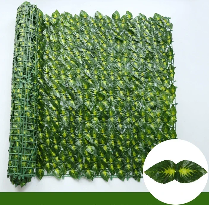 Faux Ivy Privacy Screen Panel - Indoor/Outdoor Green Leaf Garden Decoration for Home and Balcony - Image 8