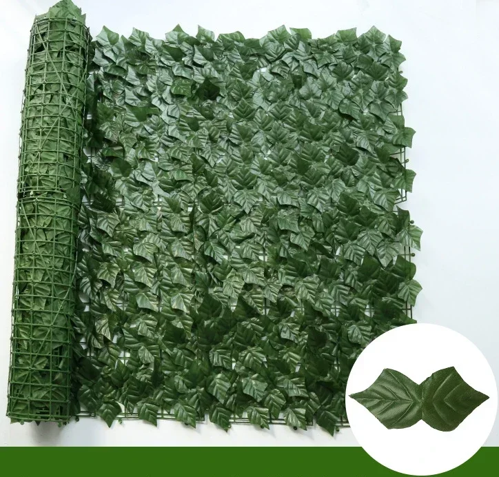 Faux Ivy Privacy Screen Panel - Indoor/Outdoor Green Leaf Garden Decoration for Home and Balcony - Image 9