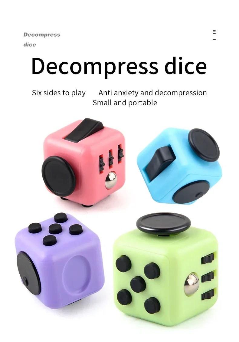 Fidget Cube Antistress Spinner Toy Sensory Stress Relief - Image 10