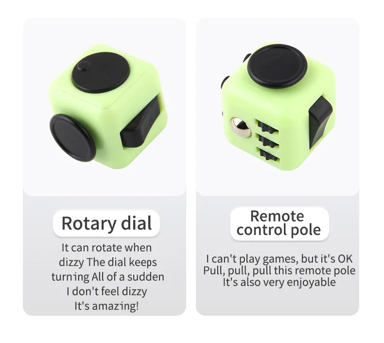 Fidget Cube Antistress Spinner Toy Sensory Stress Relief - Image 11