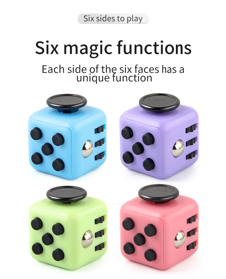 Fidget Cube Antistress Spinner Toy Sensory Stress Relief - Image 7