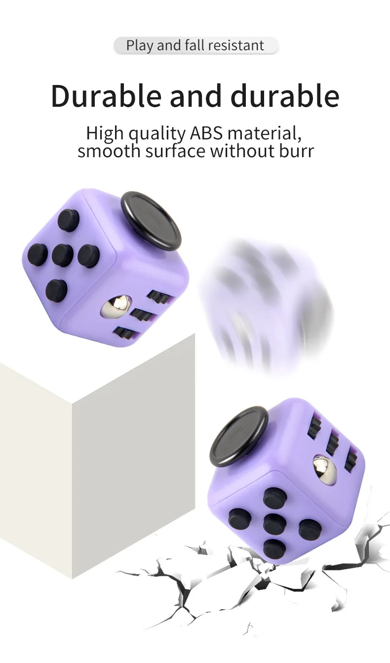 Fidget Cube Antistress Spinner Toy Sensory Stress Relief - Image 9