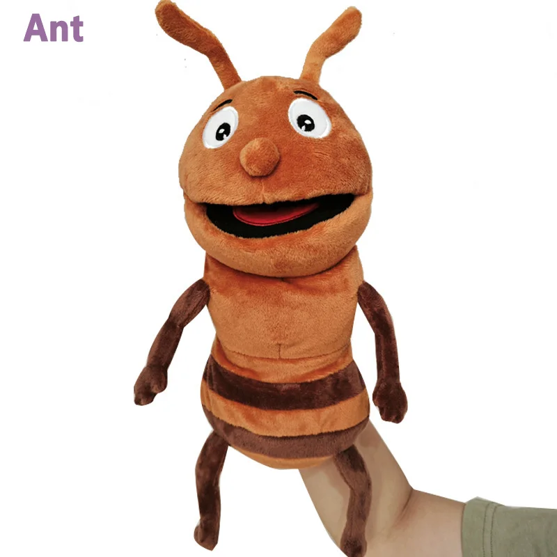 Finger Puppets Insect Plush Hand Puppet Set Kids Educational Cotton Plush Bug Characters Back To School 2025 Gift - Image 7
