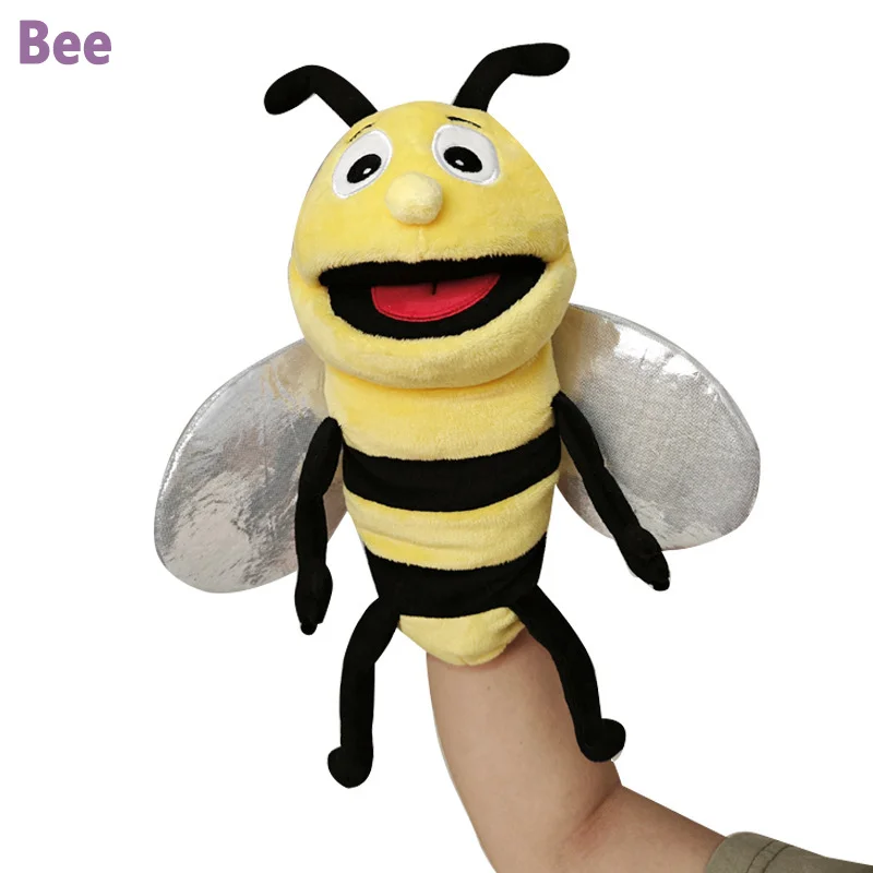 Finger Puppets Insect Plush Hand Puppet Set Kids Educational Cotton Plush Bug Characters Back To School 2025 Gift - Image 8