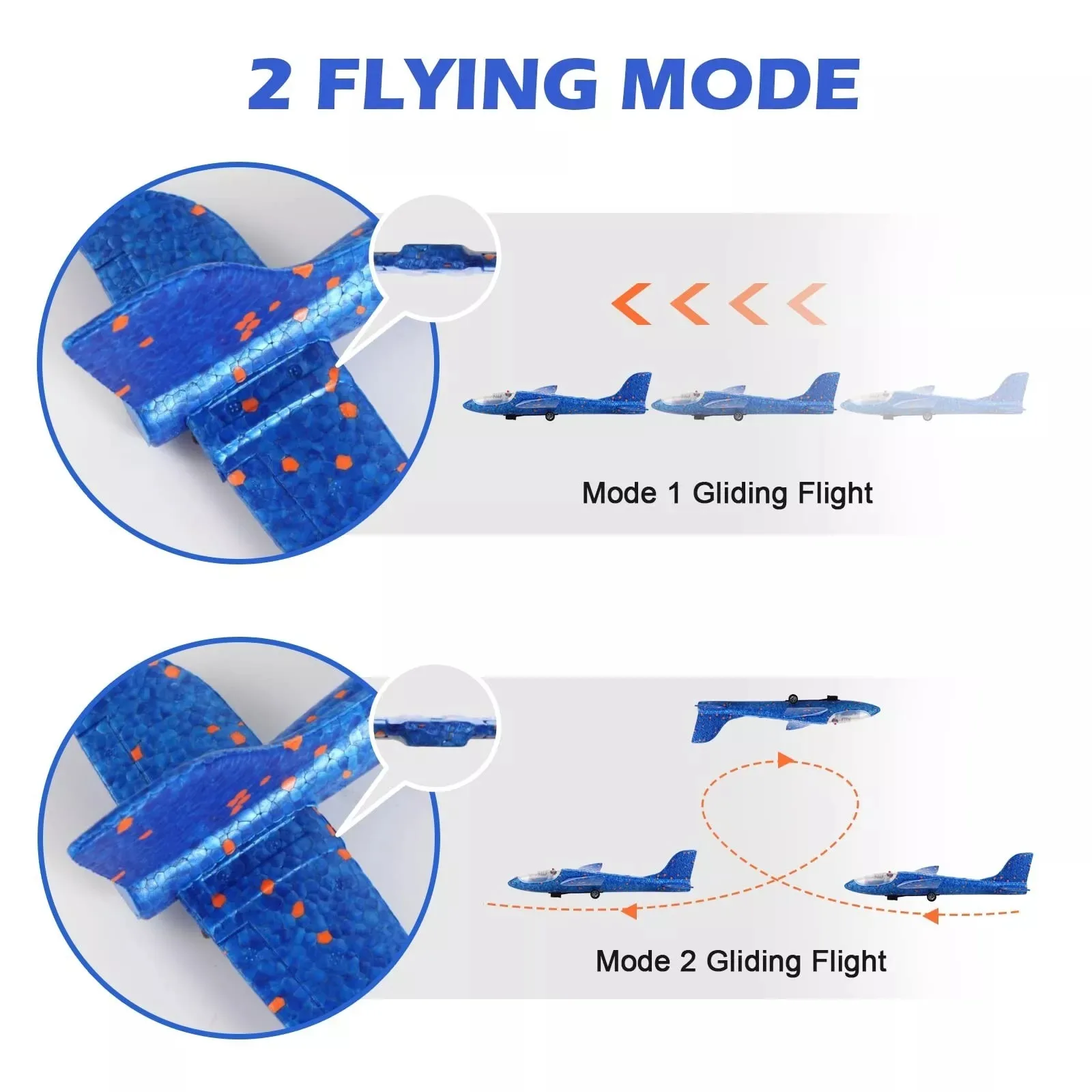 Foam Catapult Glider Toy - Outdoor Airplane Launcher for Teens & Adults, Fun Flying Game for Kids, Perfect Holiday Gift - Image 4