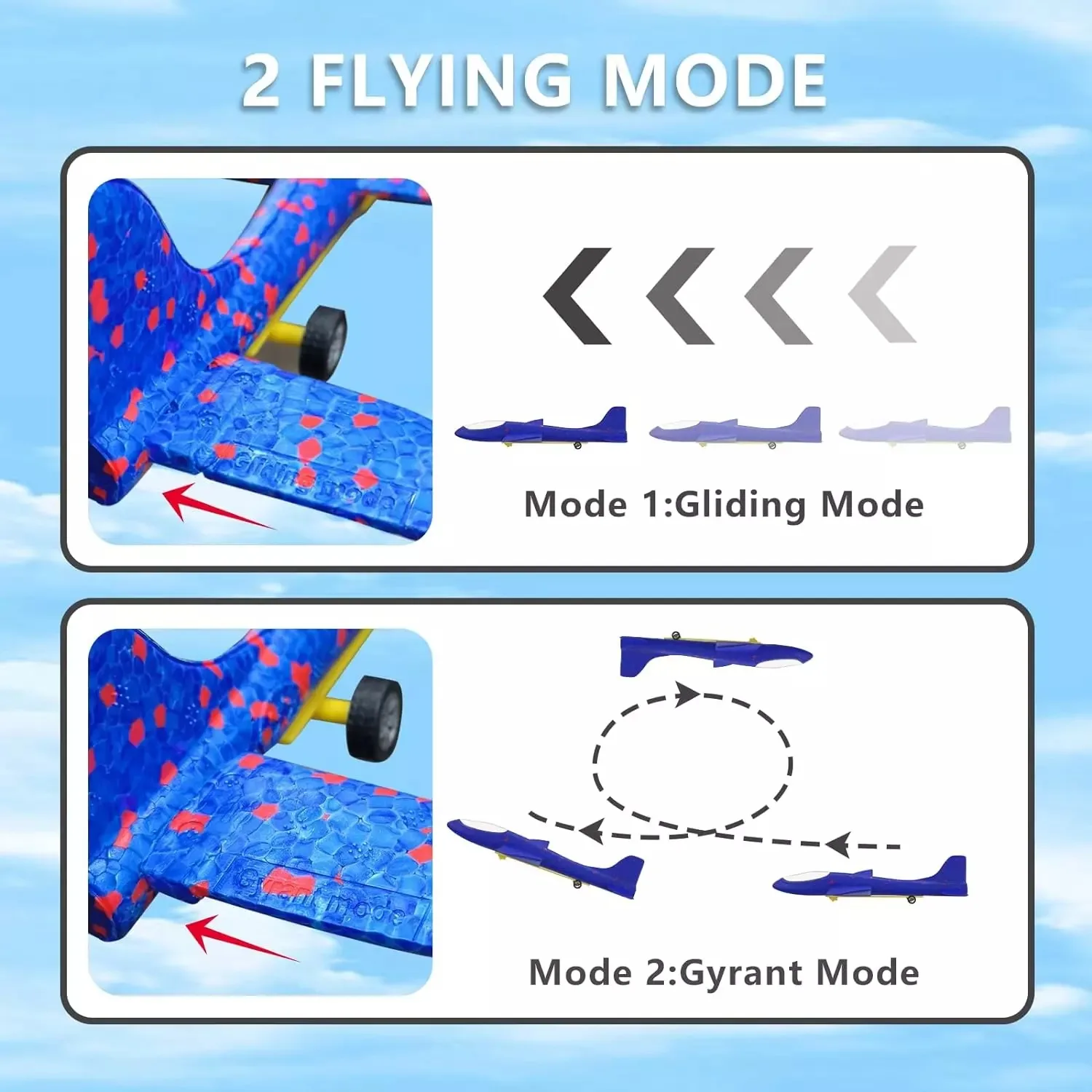 Foam Catapult Glider Toy - Outdoor Airplane Launcher for Teens & Adults, Fun Flying Game for Kids, Perfect Holiday Gift - Image 5