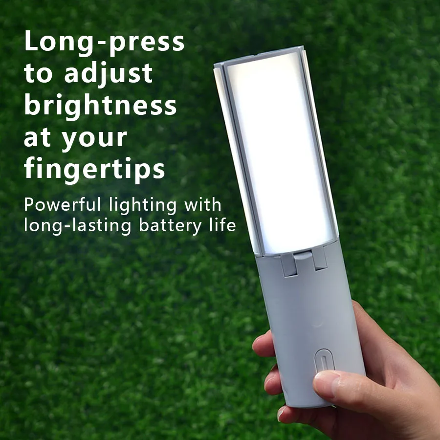 Folding Outdoor Camping Light Portable Lantern Rechargeable 3 Modes Dimmable for Tent Emergency Use - Image 6
