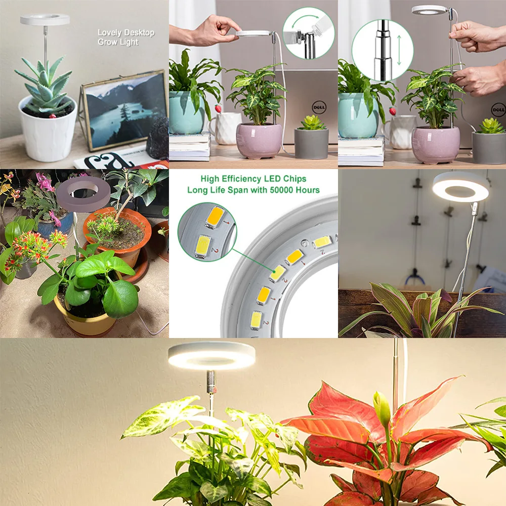 Full Spectrum Grow Light Telescopic Indoor LED Lamp - Image 15