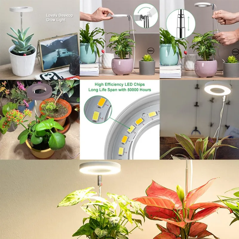 Full Spectrum Grow Light Telescopic Indoor LED Lamp - Image 5
