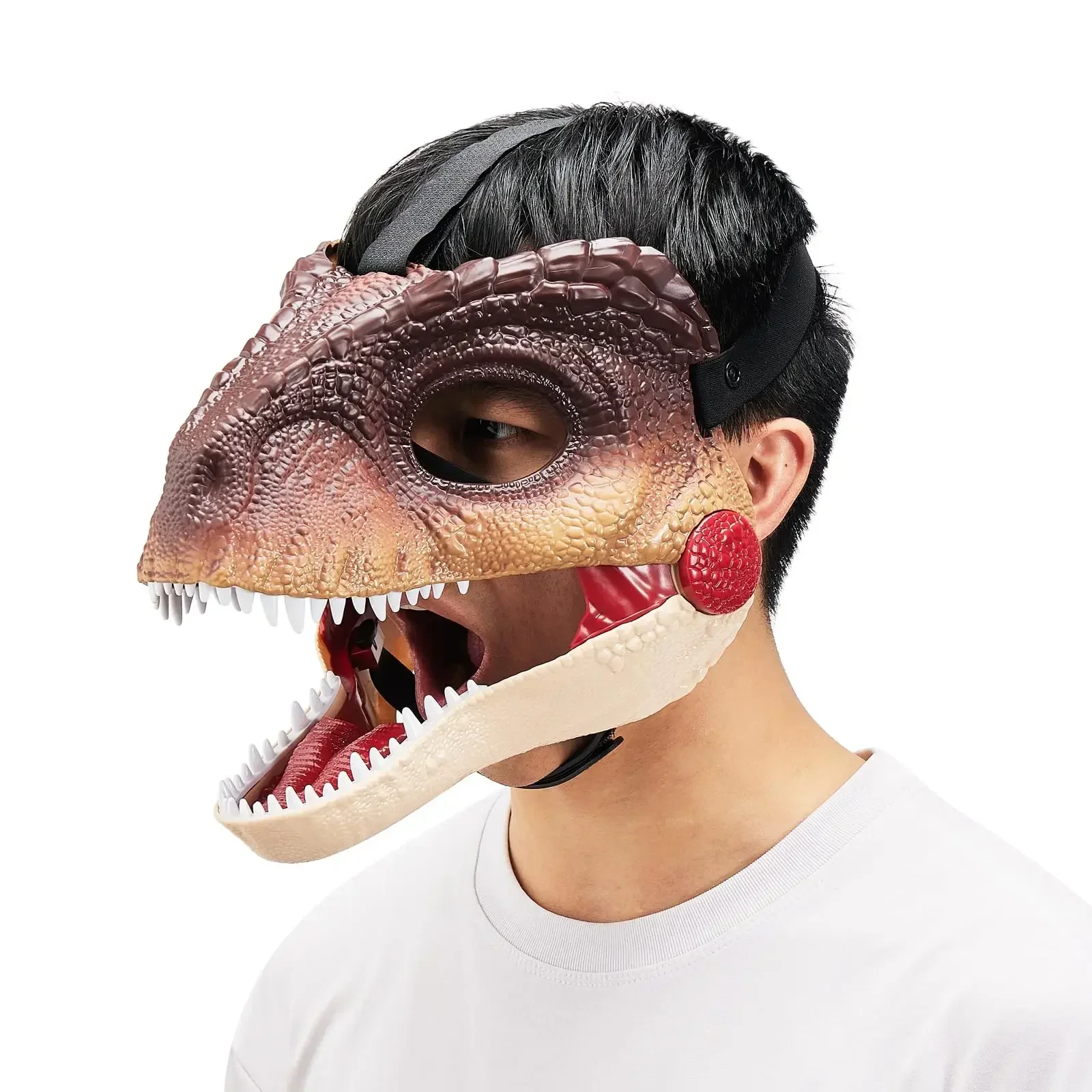 Dinosaur Mask Movable Jaw Cosplay Prop Halloween 2025 - Image 12
