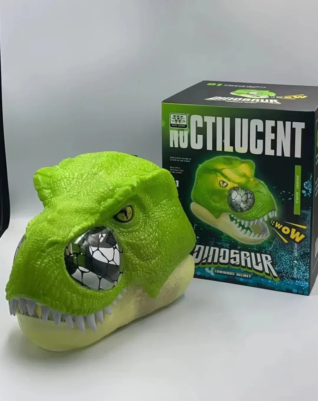 Dinosaur Mask Movable Jaw Cosplay Prop Halloween 2025 - Image 14