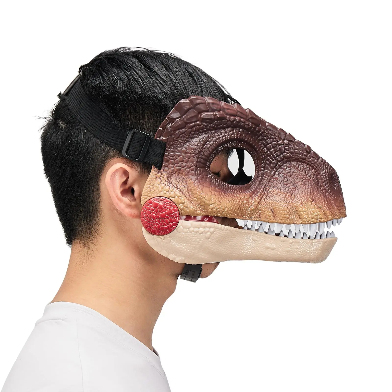 Dinosaur Mask Movable Jaw Cosplay Prop Halloween 2025 - Image 5