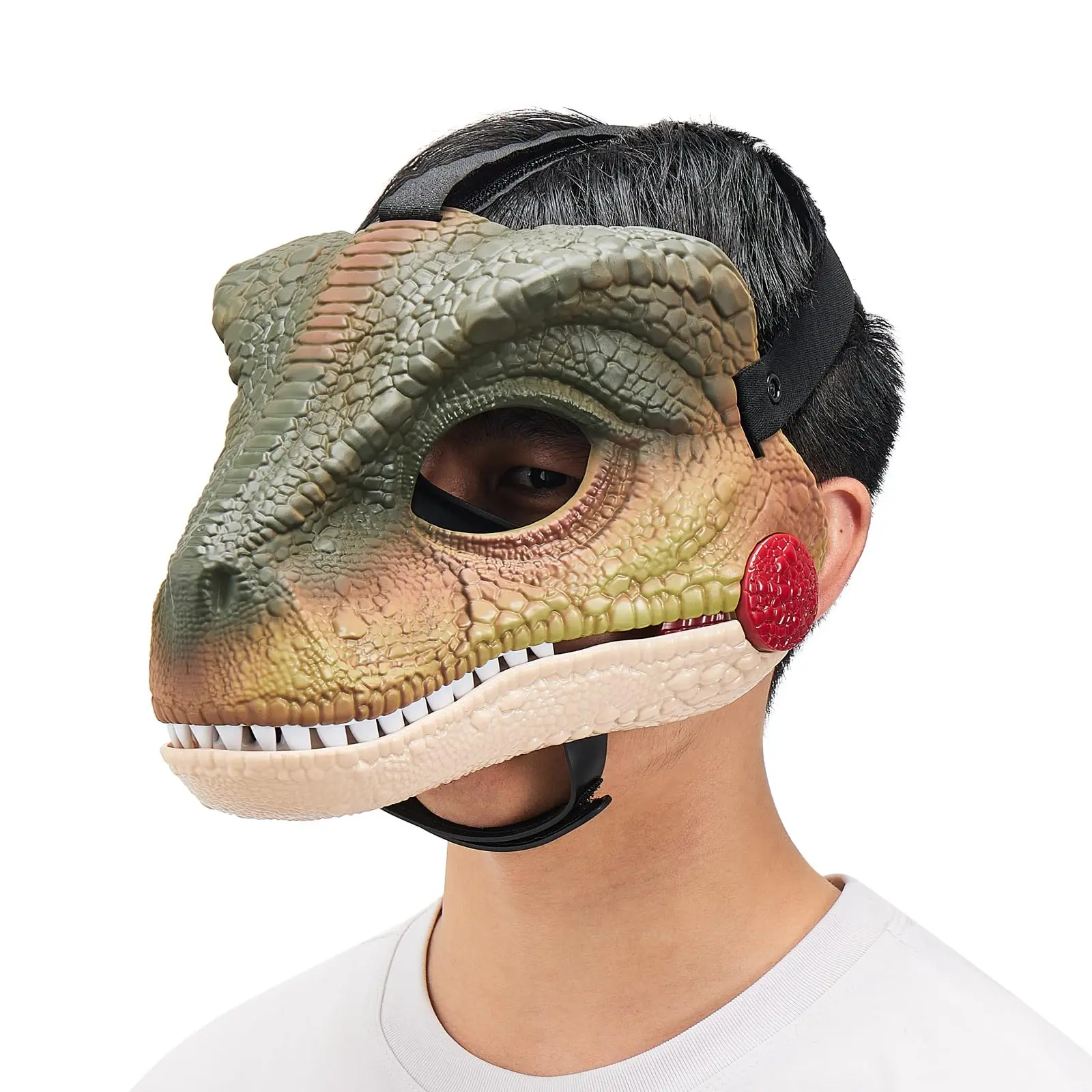 Dinosaur Mask Movable Jaw Cosplay Prop Halloween 2025 - Image 8