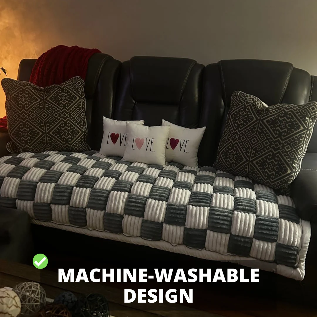 Furniture Protector Thick Orthopedic Padding Couch Cover Fall 2025 Cozy Pet Safe Sofa Shield - Image 12