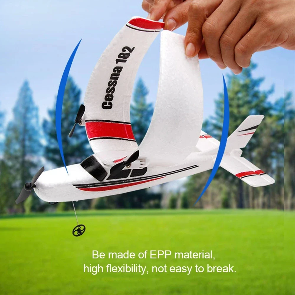 EPP Foam FX801 RC Plane - 2CH Remote Control Aircraft for Kids, Easy Assembly Toy Gift - Image 7