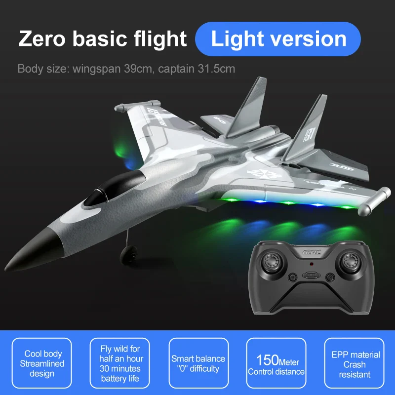 RC Foam Drone Glider for Beginners 3-Channel - Hand-Throwing Electric Airplane, Outdoor Fun - Image 6