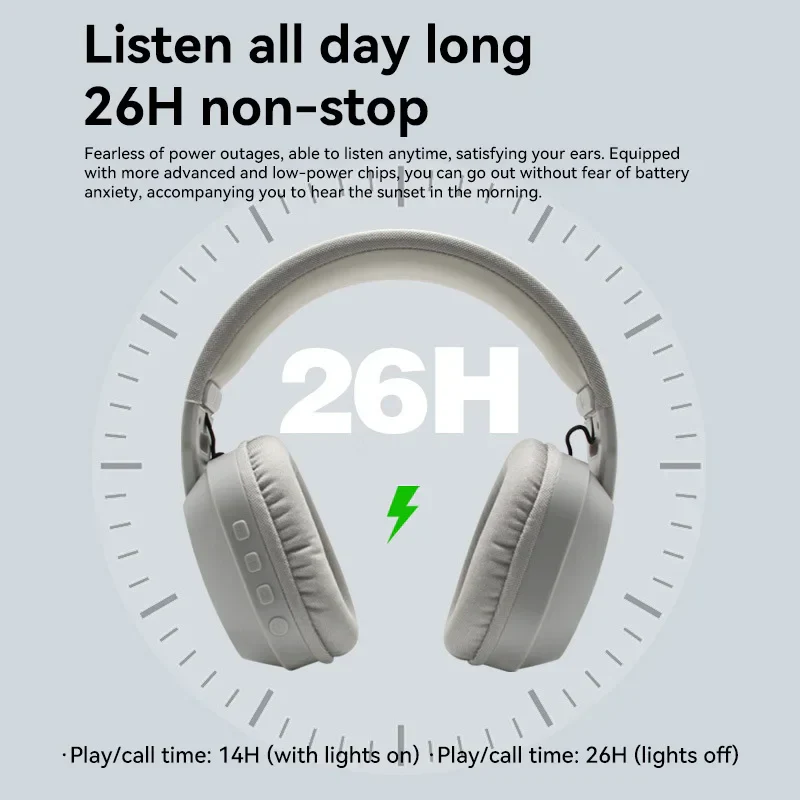 Gaming Headset Bluetooth 5.4 Wireless RGB Low Latency - Image 4
